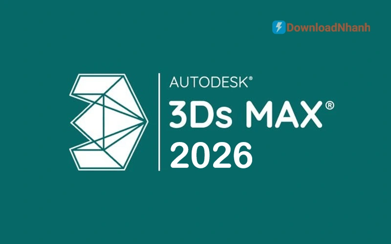 Tải Autodesk 3Ds Max 2026 – Dựng Hình 3D Thế Hệ Mới
