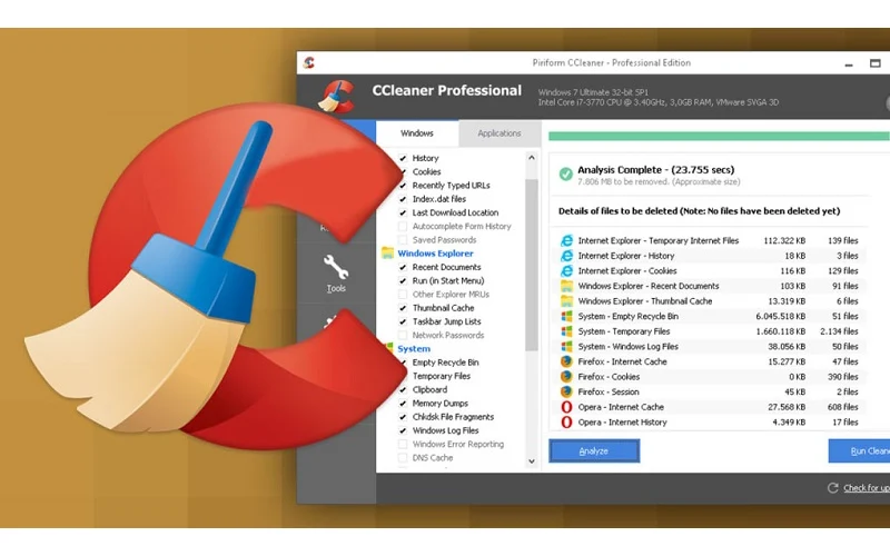 Tải CCleaner - Phần mềm dọn dẹp & tối ưu hệ thống cho Windows