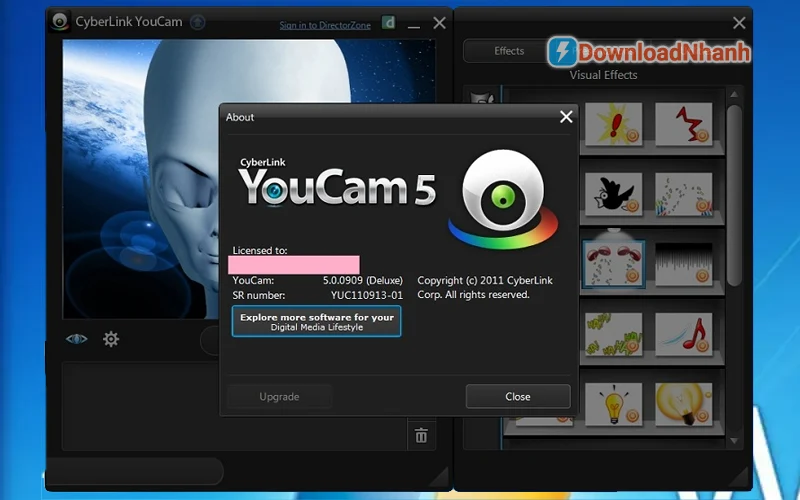Tải CyberLink YouCam 5 Full - Phần mềm Webcam Chuyên Nghiệp