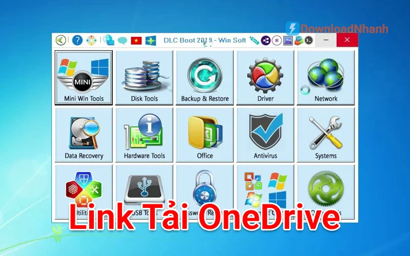 Tải DLC Boot 2019 v3.6 - Bộ cứu hộ máy tính đa năng