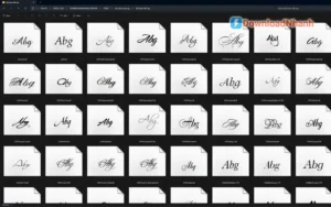 Tải Font Viết Tay - Bộ font chữ mềm mại, chuẩn tiếng Việt Unicode