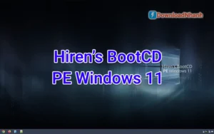 Tải Hiren's BootCD PE - USB cứu hộ máy tính chuyên nghiệp 2025