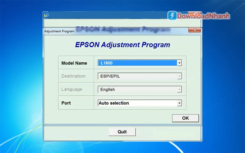 Tải Phần Mềm Reset Epson L1800 - Sửa Lỗi Waste Ink Pad Counter