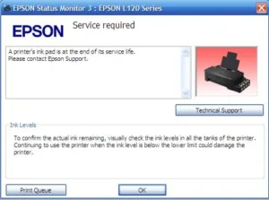 Tải Phần Mềm Reset Máy In Epson L120 - Sửa Lỗi Tràn Bộ Nhớ Counter