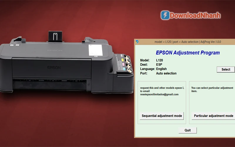Tải Trọn Bộ Phần Mềm Reset Epson L Series - Fix Lỗi Waste Ink Pad Counter