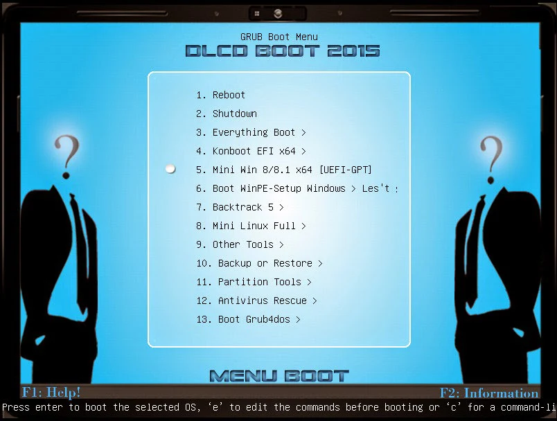 Tải Ultimate DLCD Boot 2015 v1.0 - USB cứu hộ đa năng, nhẹ và hiệu quả
