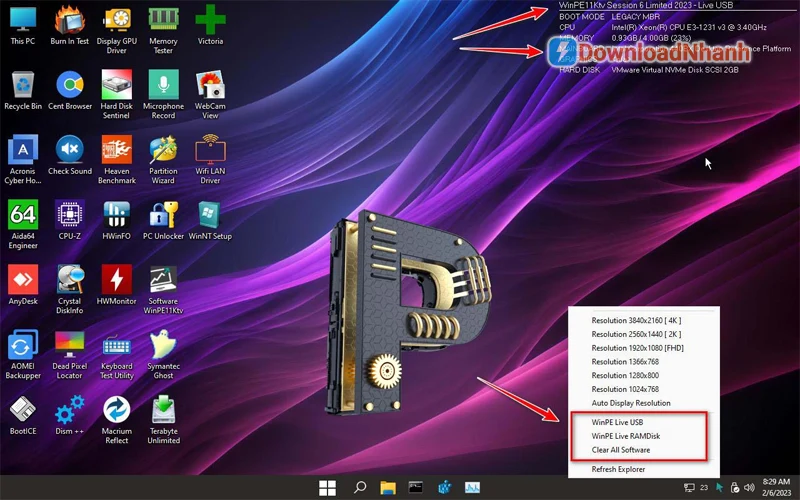 Tải WinPE11 KTV Session 6.1 Limited 2023 - USB Boot Cứu Hộ Chuyên Nghiệp