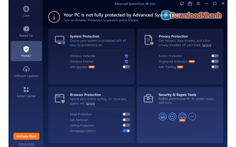 Tải Advanced SystemCare 18 Portable – Phần Mềm Tối Ưu Windows