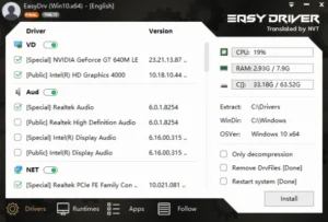 Tải EasyDrv7 Win10 7.23.1221.1 Full – Bộ Driver Offline cho Windows 10
