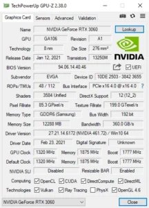 Tải GPU-Z – Kiểm tra card đồ họa (Windows)