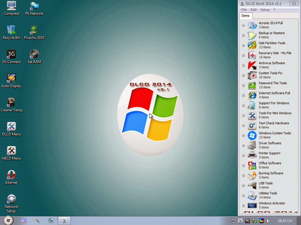 Tải Ultimate DLCD Boot 2014 v3.0 Final – Bộ Công Cụ USB Boot Cứu Hộ